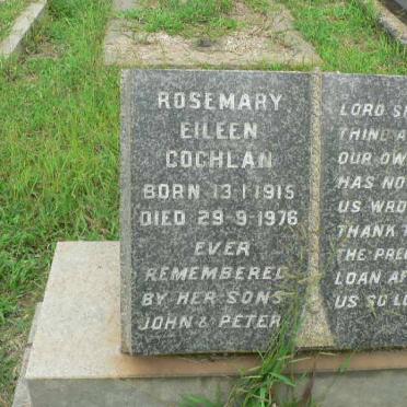COCHLAN Rosemary Eileen 1915-1976
