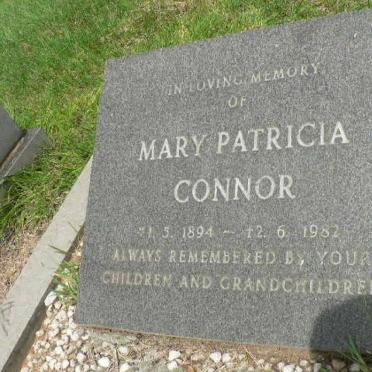 CONNOR Mary Patricia 1894-1982