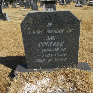 COETZEE Jan 1964-2001