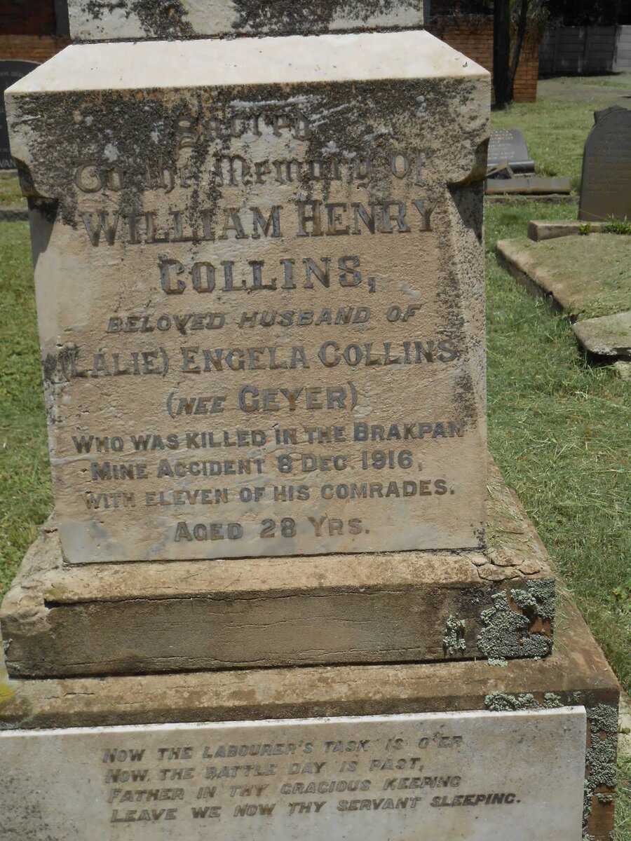 COLLINS William Henry -1916