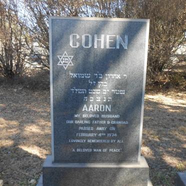 COHEN Aaron -1974