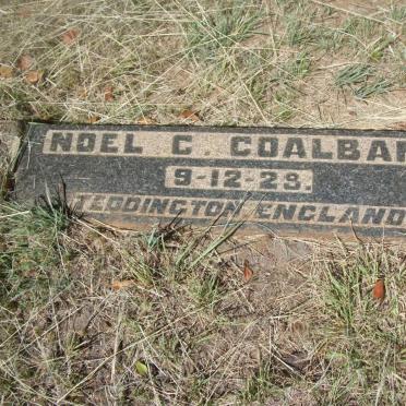 COALBANK Noel C. -1929