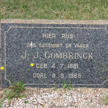 COMBRINCK J.J. 1881-1965