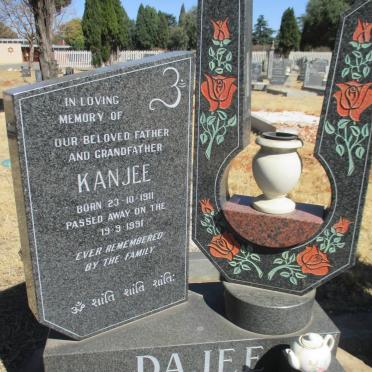 DAJEE Kanjee 1911-1991