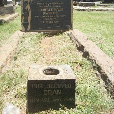 DAVIDSON Florence Maud -1957