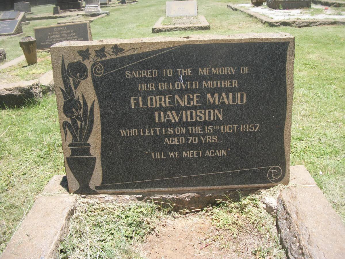 DAVIDSON Florence Maud -1957