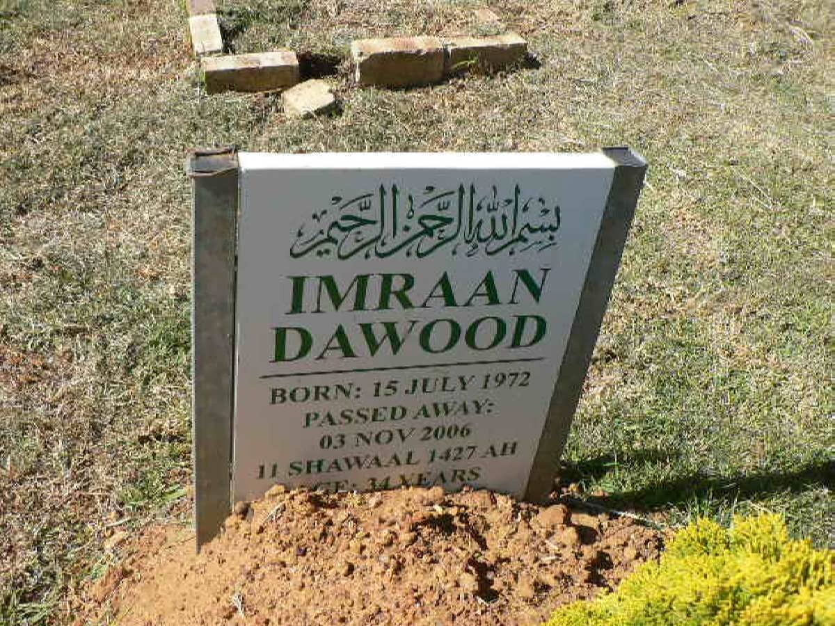 DAWOOD Imraan 1972-2006