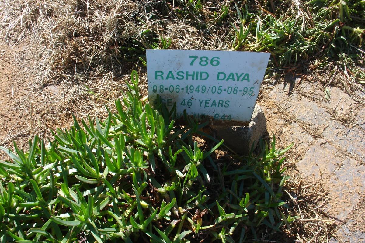 DAYA Rashid 1949-1995