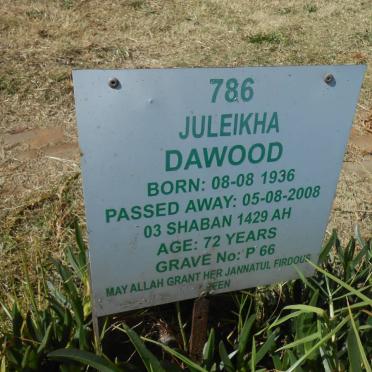 DAWOOD Juleikha 1936-2008