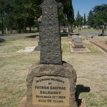 DALMAHOY Patrick Carfrae -1928