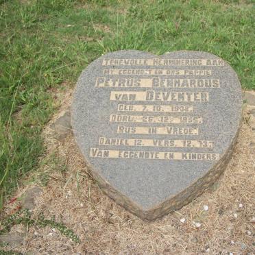 DEVENTER Petrus Benhardus, van 1908-1955