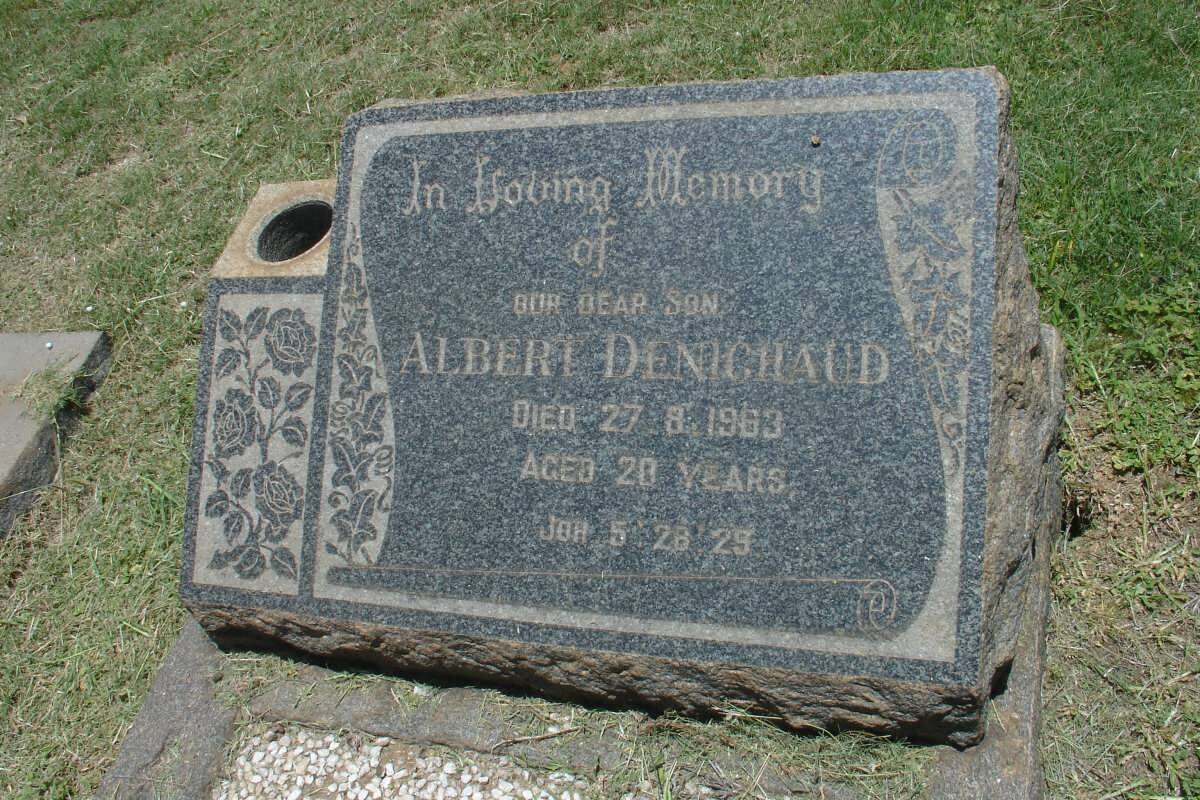 DENICHAUD Albert -1963