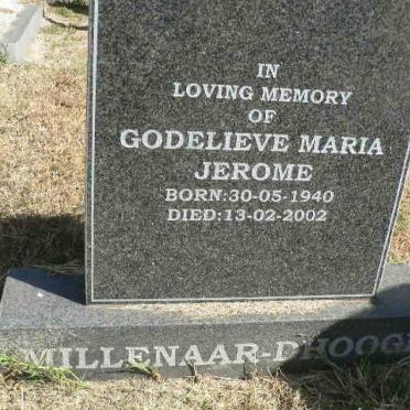 DHOOGE Goodelieve Maria Jerome, Millenaar 1940-2002