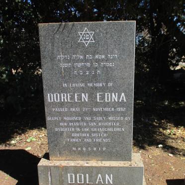 DOLAN Doreen Edna -1992