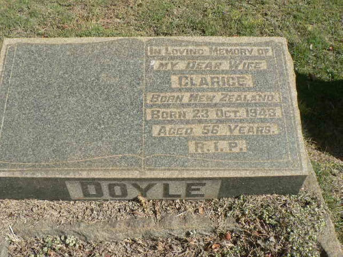 DOYLE Clarice 1943-