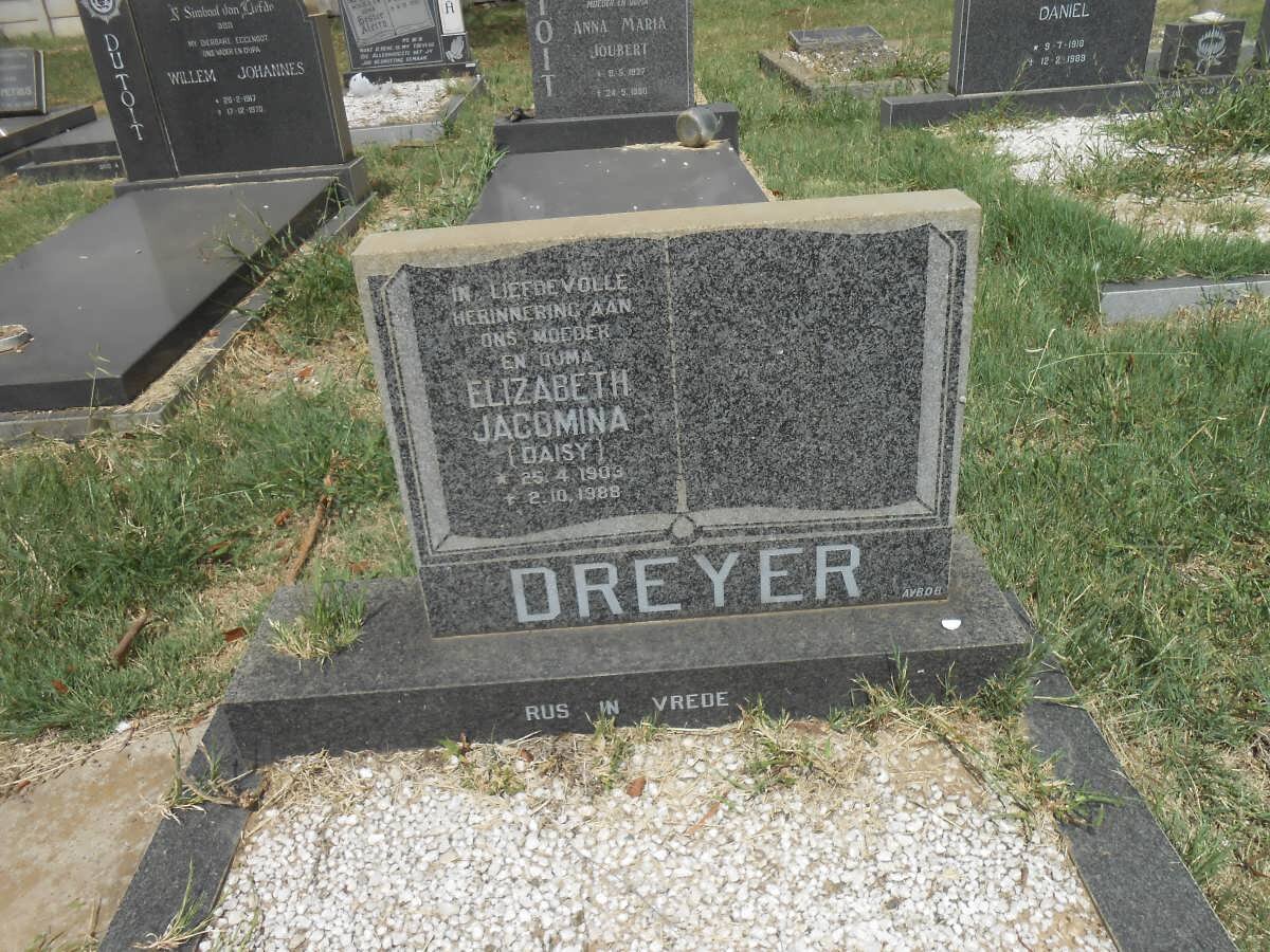 DREYER Elizabeth Jacomina 1903-19669