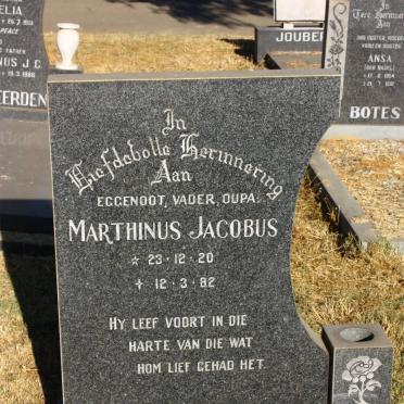 DURANDT Marthinus Jacobus 1920-1982