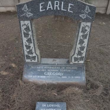 EARLE Gregory 1956-1960 :: Nic ? 1919-1990