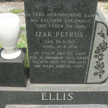 ELLIS Izak Petrus 1913-1974