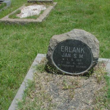 ERLANK Jan S.M. 1915-1977