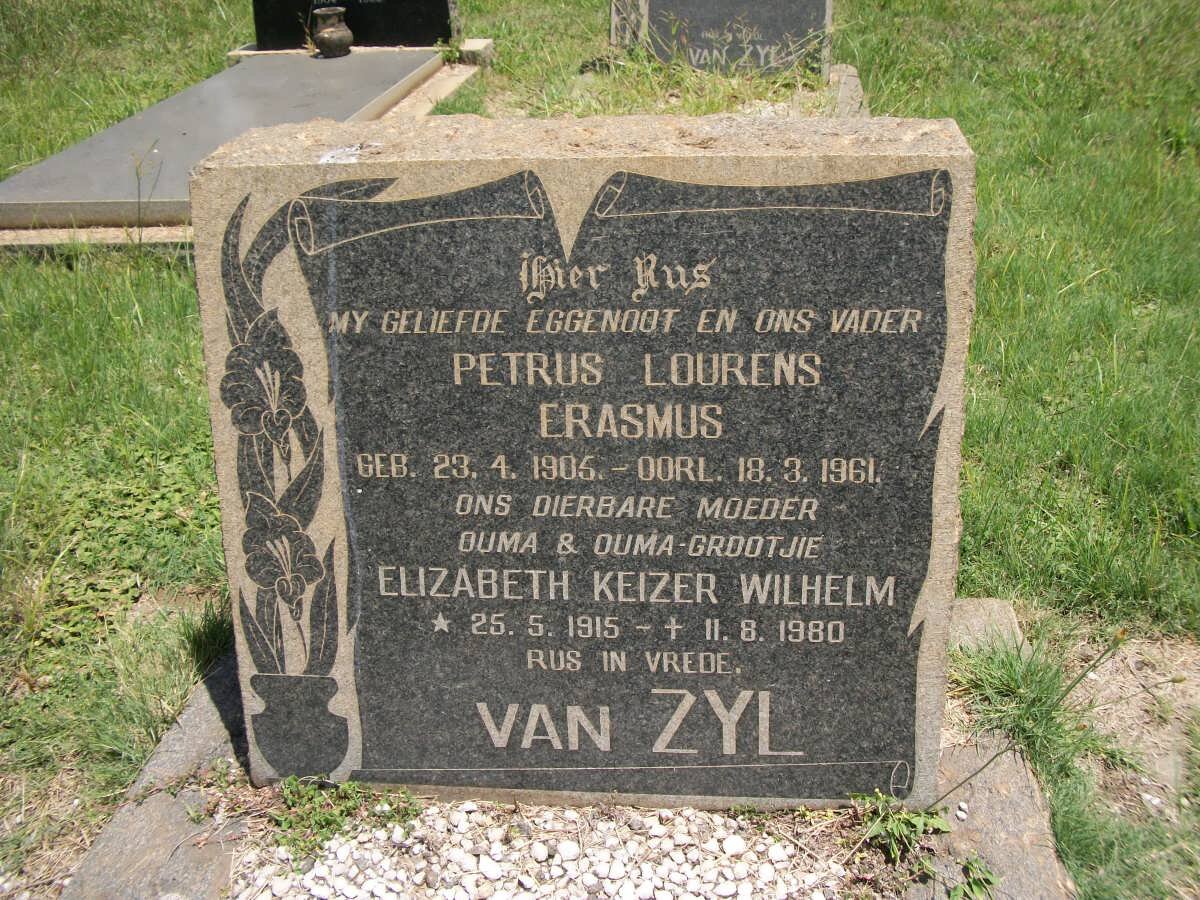 ERASMUS Petrus Lourens 1905-1961