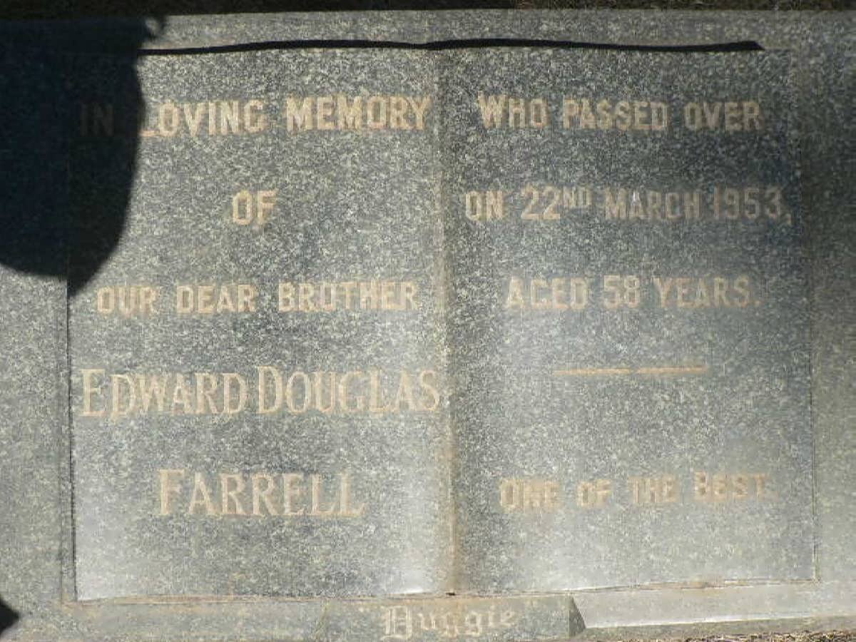 FARRELL Edward Douglas -1953