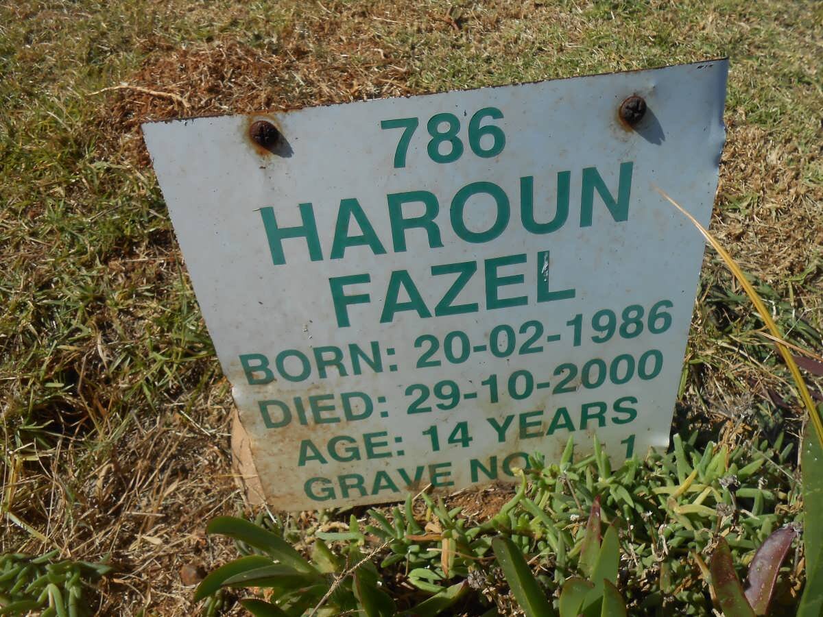 FAZEL Haroun 1986-2000