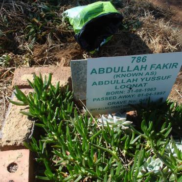 FAKIR Abdullah 1963-1997