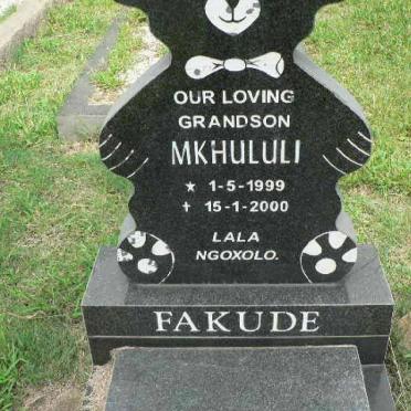 FAKUDE Mkhululi 1999-2000
