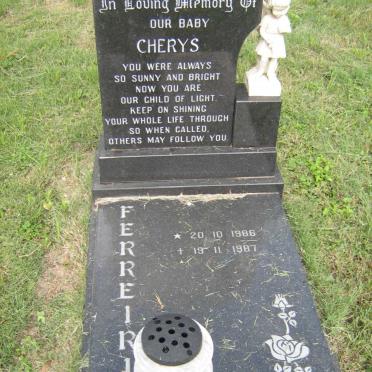 FERREIRINH Cherys 1986-1987