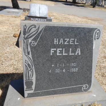 FELLA Hazel 1901-1982