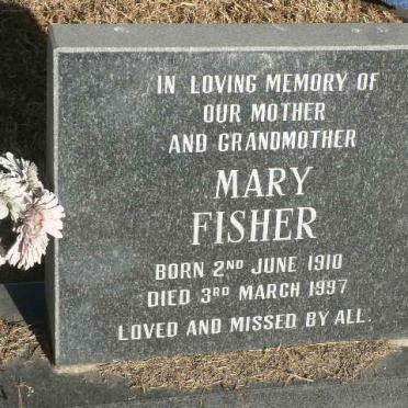 FISHER Mary 1910-1997