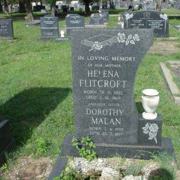 FLITCROFT Helena 1882-1969 :: MALAN Dorothy 1909-1975