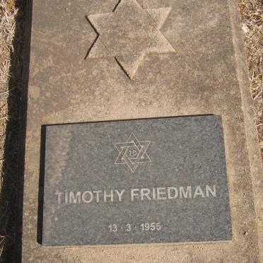 FRIEDMAN Timothy -1955