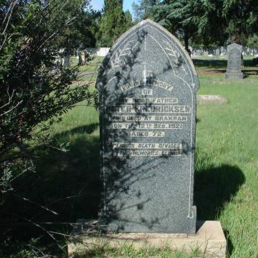 FREDRICKSEN Peter -1921