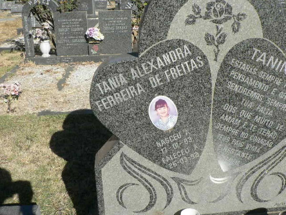FREITAS Tania Alexandra Ferreira, de 1983-1992