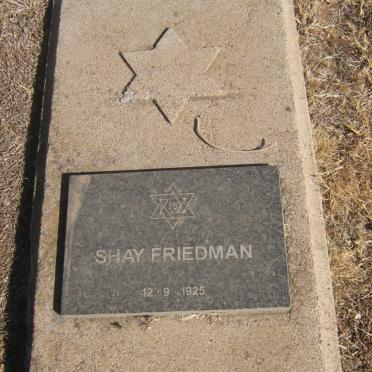 FRIEDMAN Shay -1925