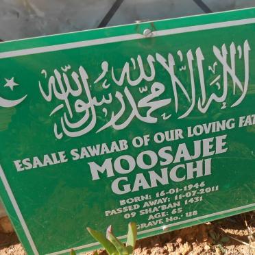 GANCHI Moosajee 1946-2011