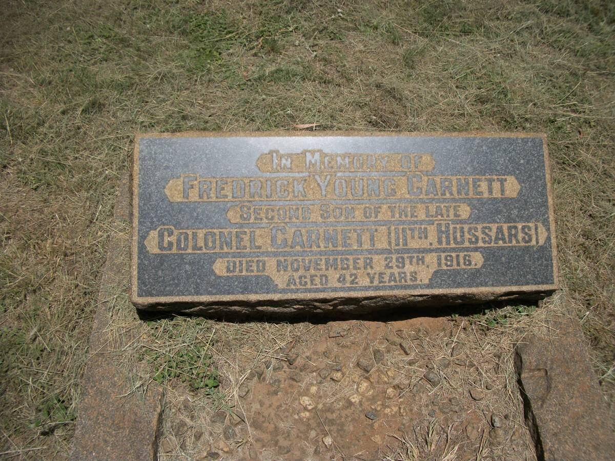 GARNETT Frederick Young -1916