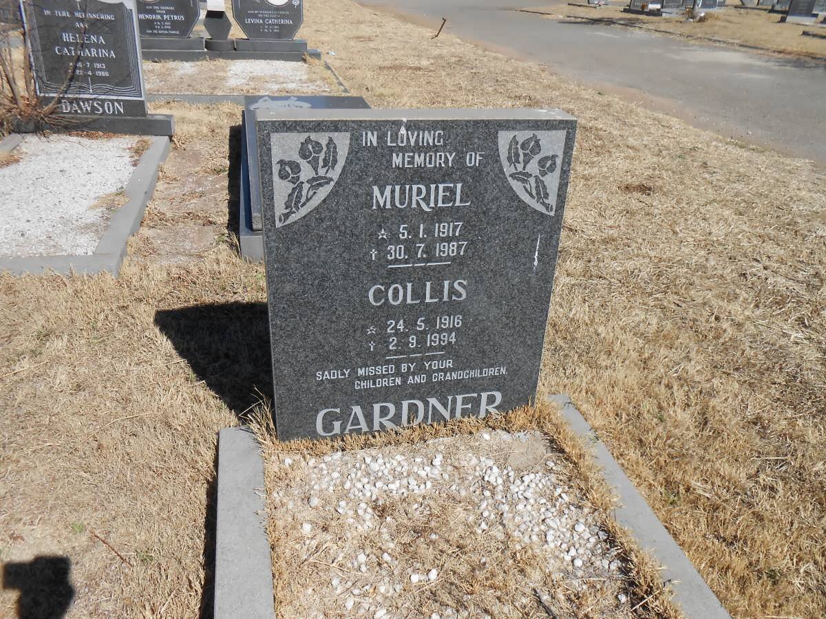 GARDNER Collis 1916-1994 &amp; Muriel 1917-1987