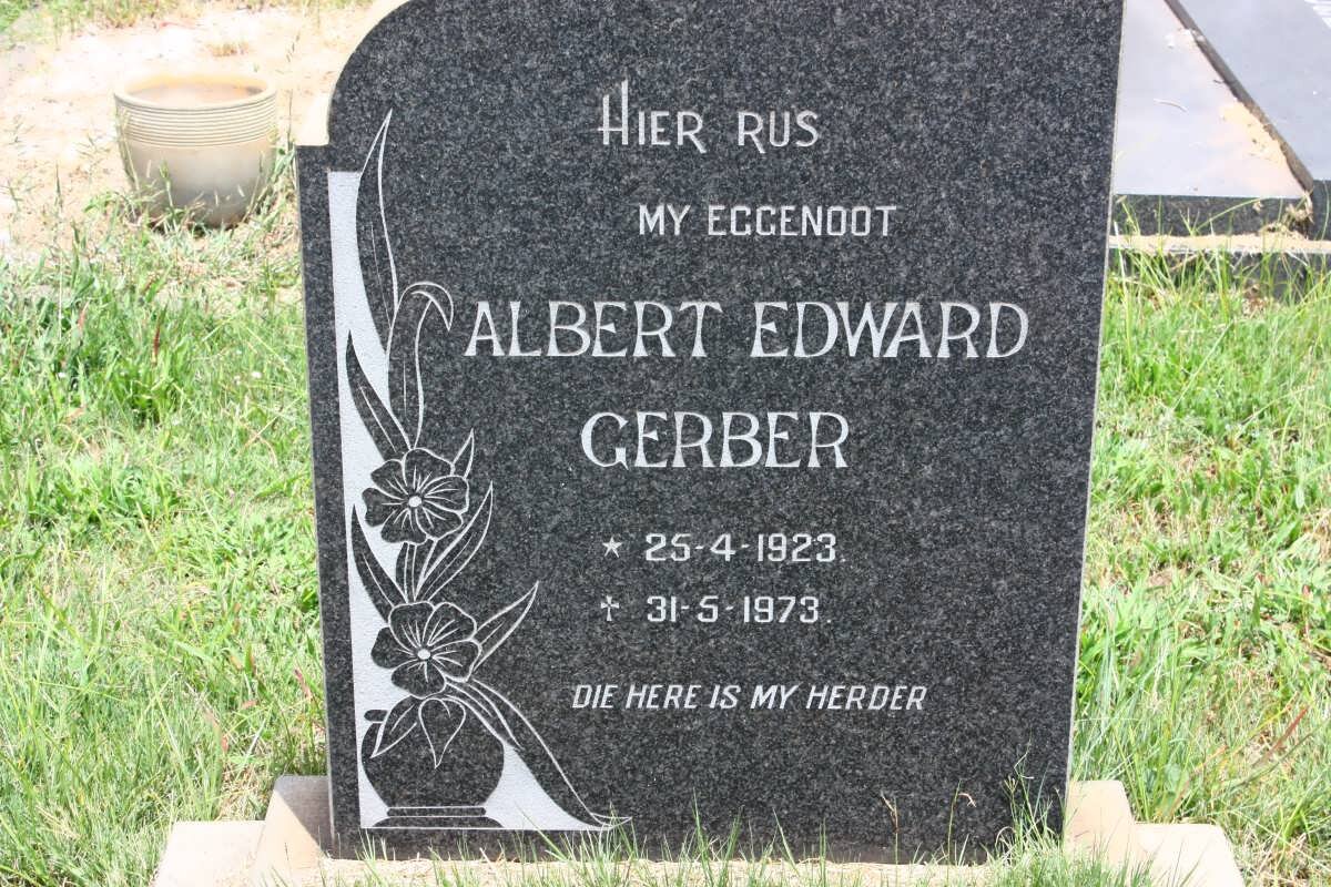GERBER Albert Edward 1923-1973