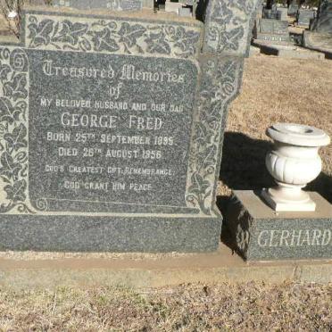 GERHARDT George Fred 1895-1956