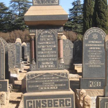 GINSBERG Joseph -1921 &amp; Emma :: COHEN Henry -1921