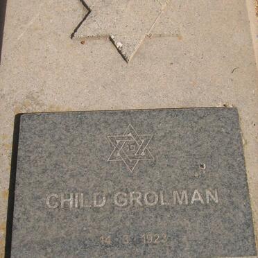 GROLMAN Child -1923
