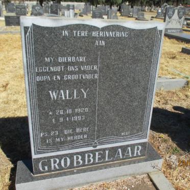 GROBBELAAR Wally 1920-1993