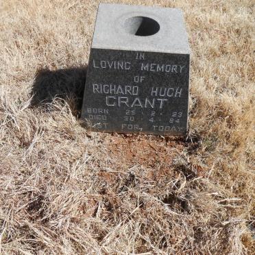 GRANT Richard Hugh 1923-1984