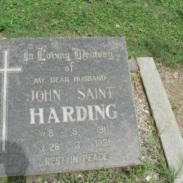 HARDING John Saint 1911-1981