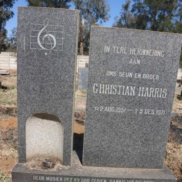 HARRIS Christian 1951-1971