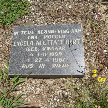 HART Engela Aletta, t nee MINNAAR 1899-1987