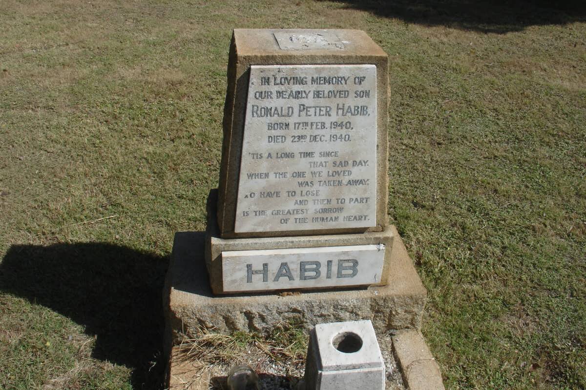 HABIB Ronald Peter -1940